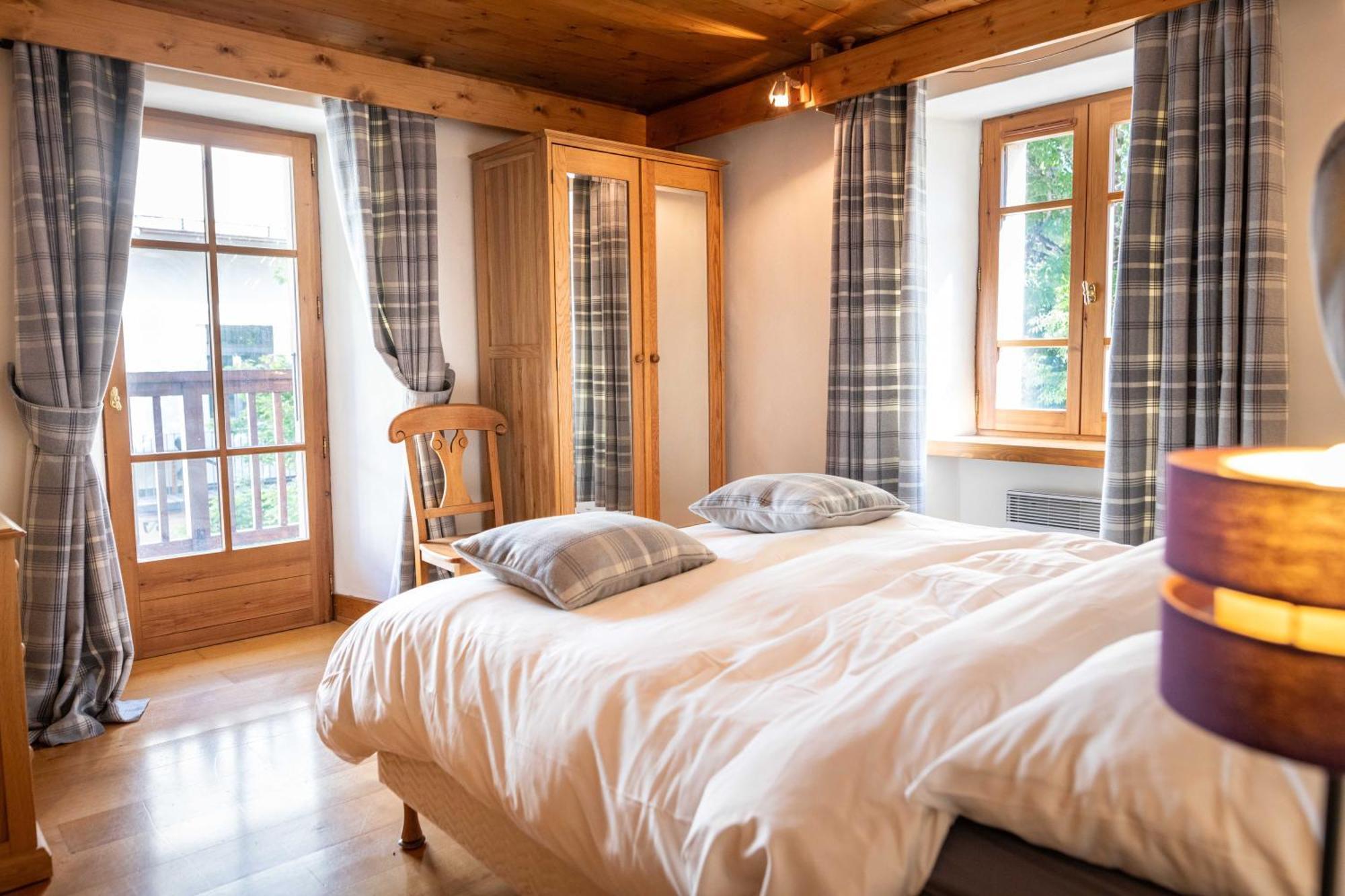 Warm 2-Bedroom Apartment Near The Tourist Office Megeve Luaran gambar