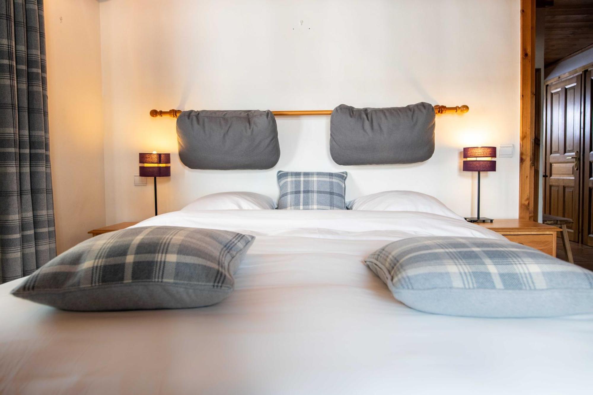 Warm 2-Bedroom Apartment Near The Tourist Office Megeve Luaran gambar